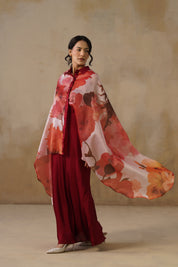 Scarlet Mirage Cape