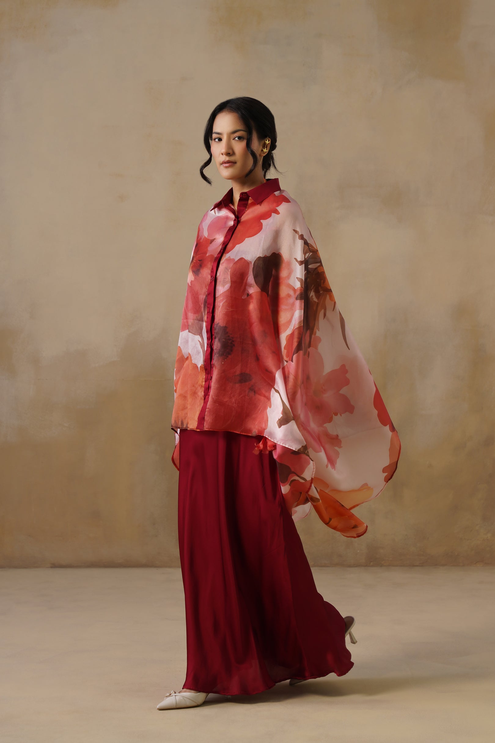 Scarlet Mirage Cape