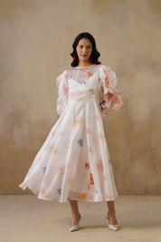 Celeste Bloom Organza Dress