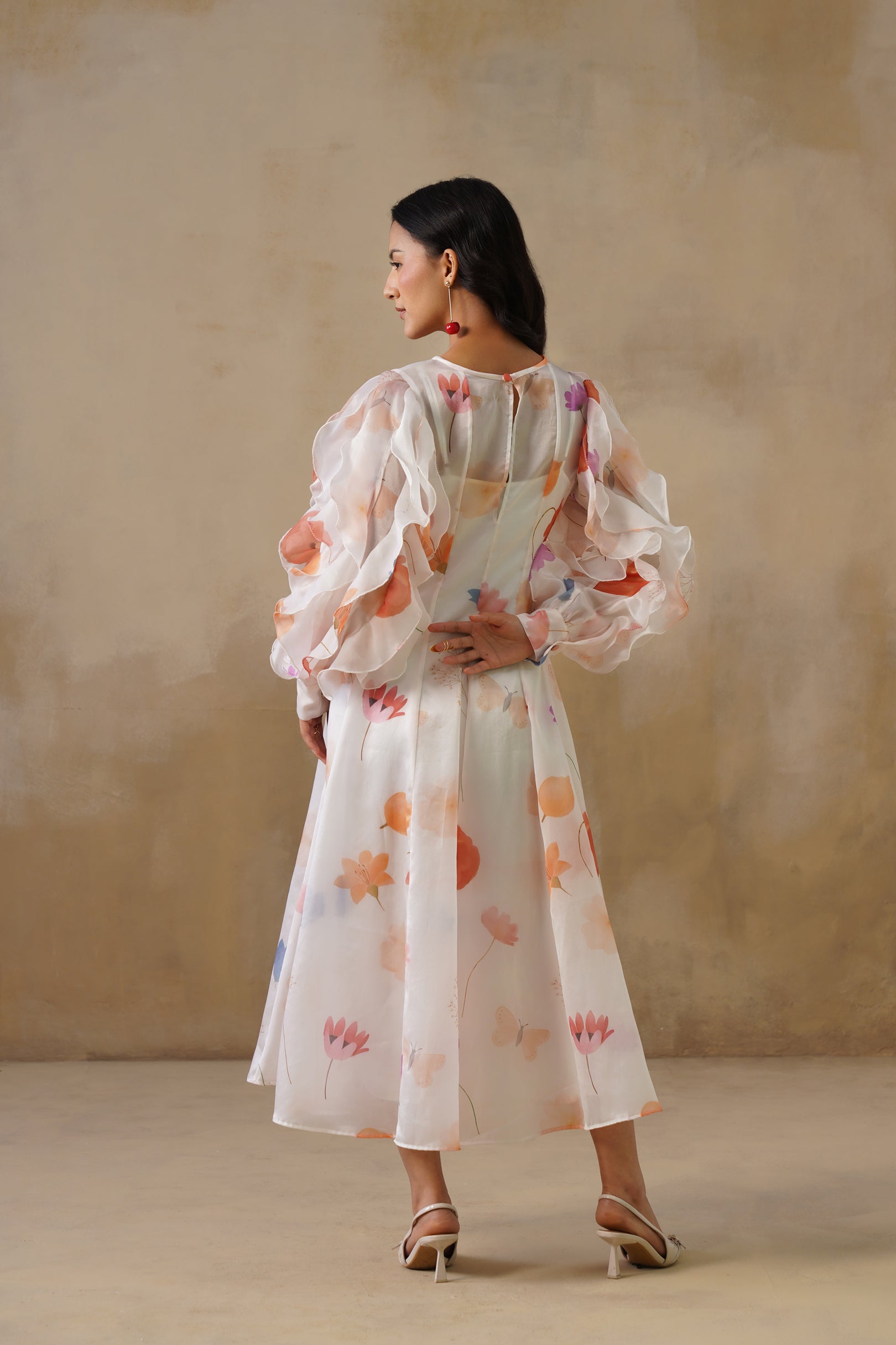 Celeste Bloom Organza Dress