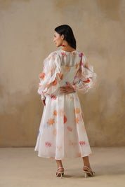 Celeste Bloom Organza Dress