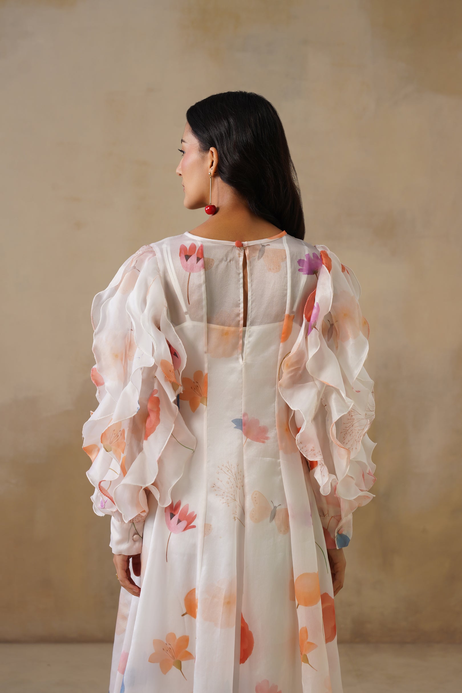 Celeste Bloom Organza Dress
