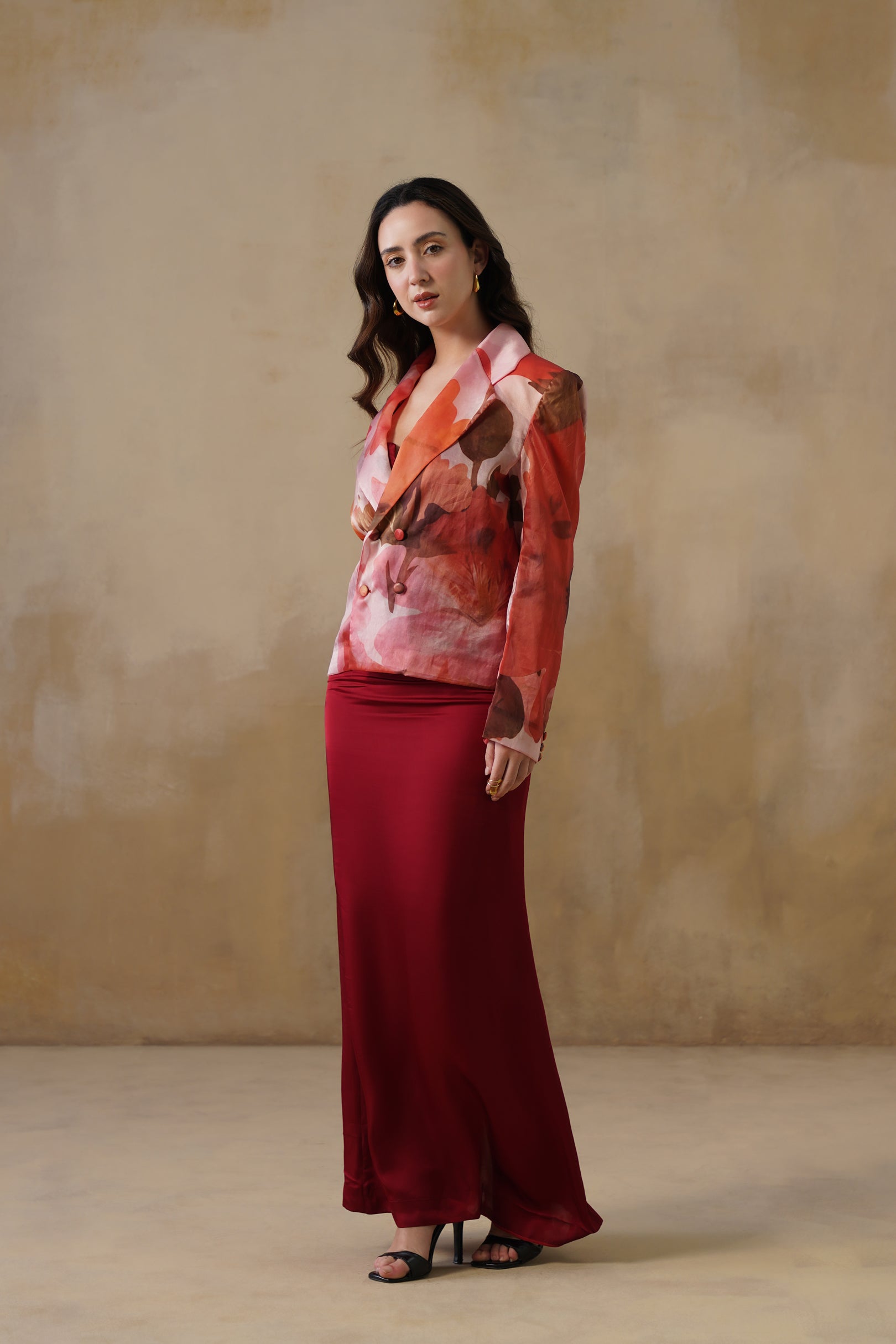 Rosaria Organza Cover-Up Blazer