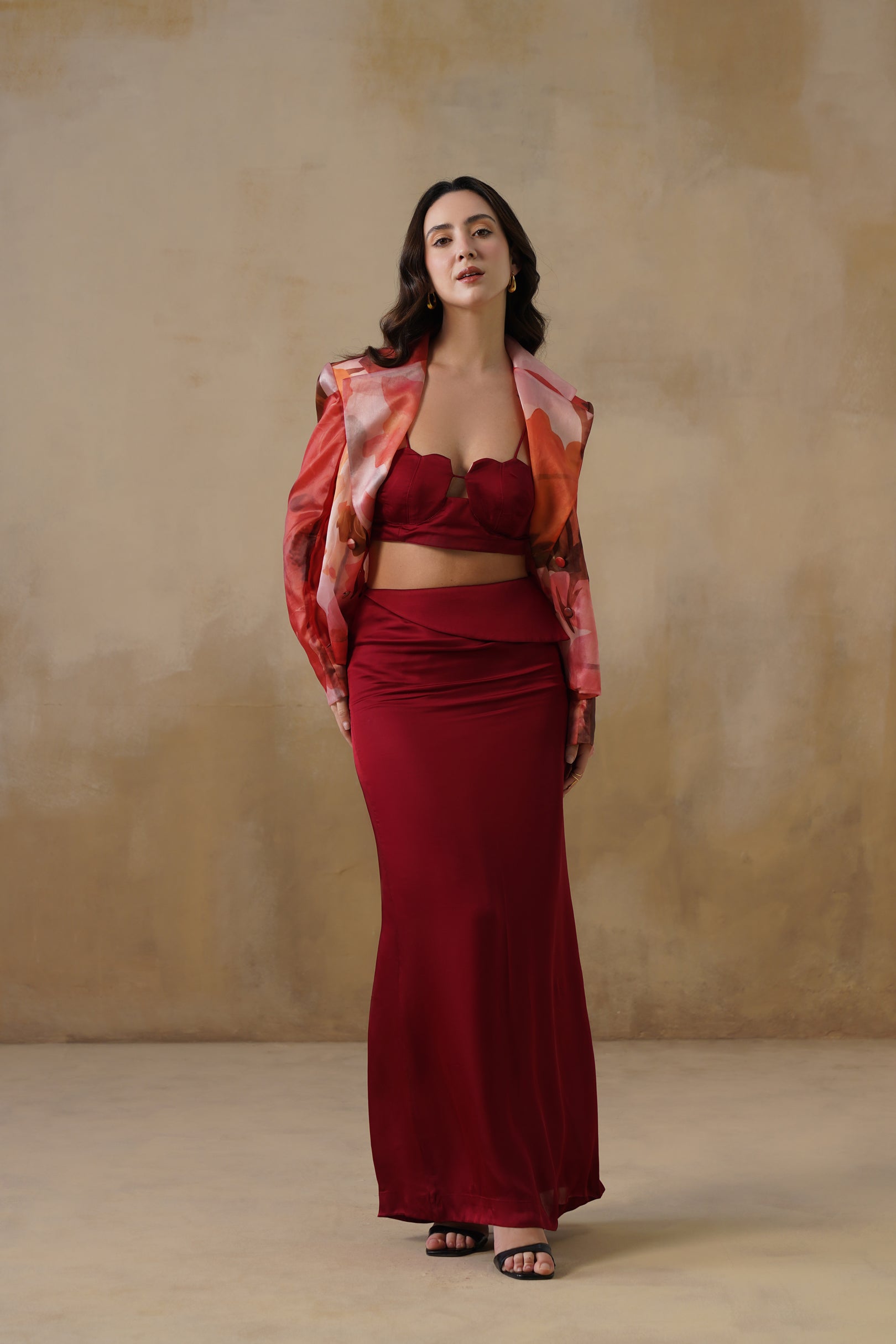 Rosaria Organza Cover-Up Blazer