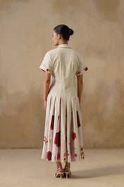 Petal Pleats Dress