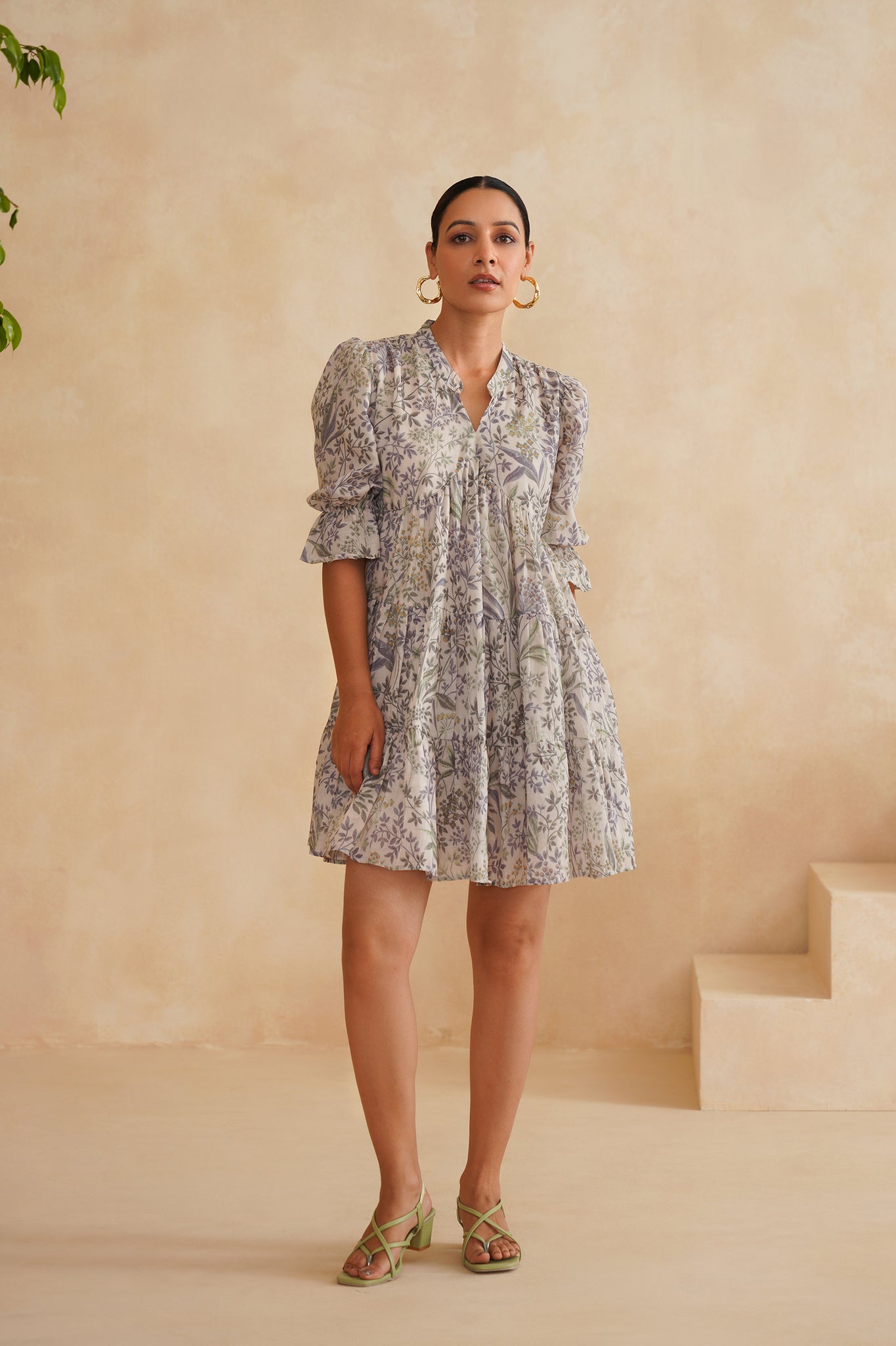 blossom mini dress Blossom Breeze Floral Mini Dress