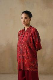 The Crimson Tapastry Short Kurta