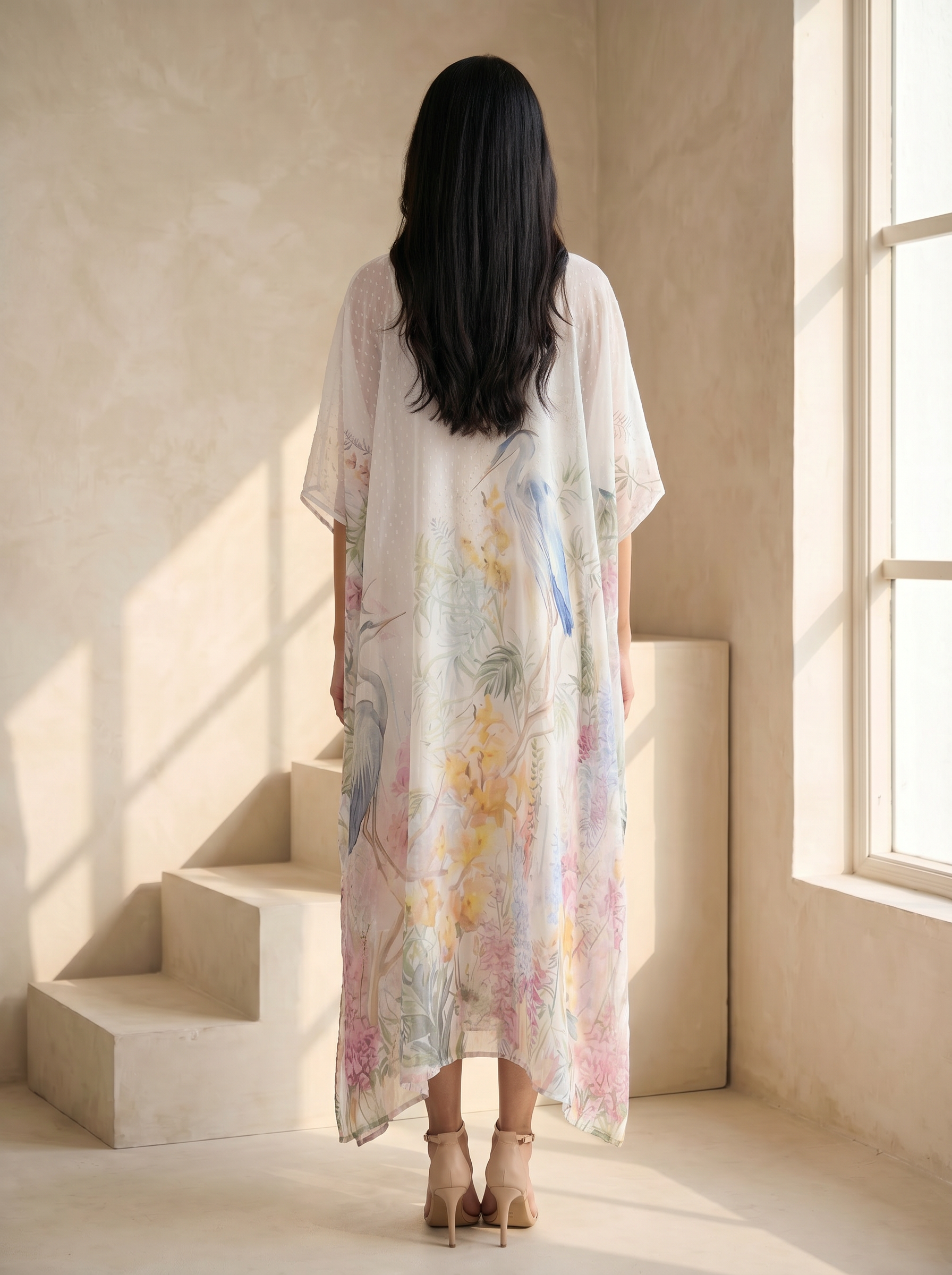 Azzura Flora Drape