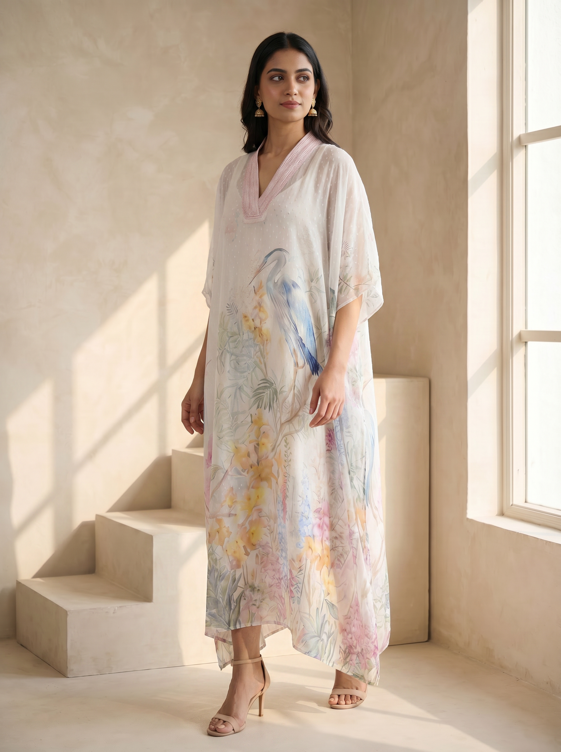 Azzura Flora Drape