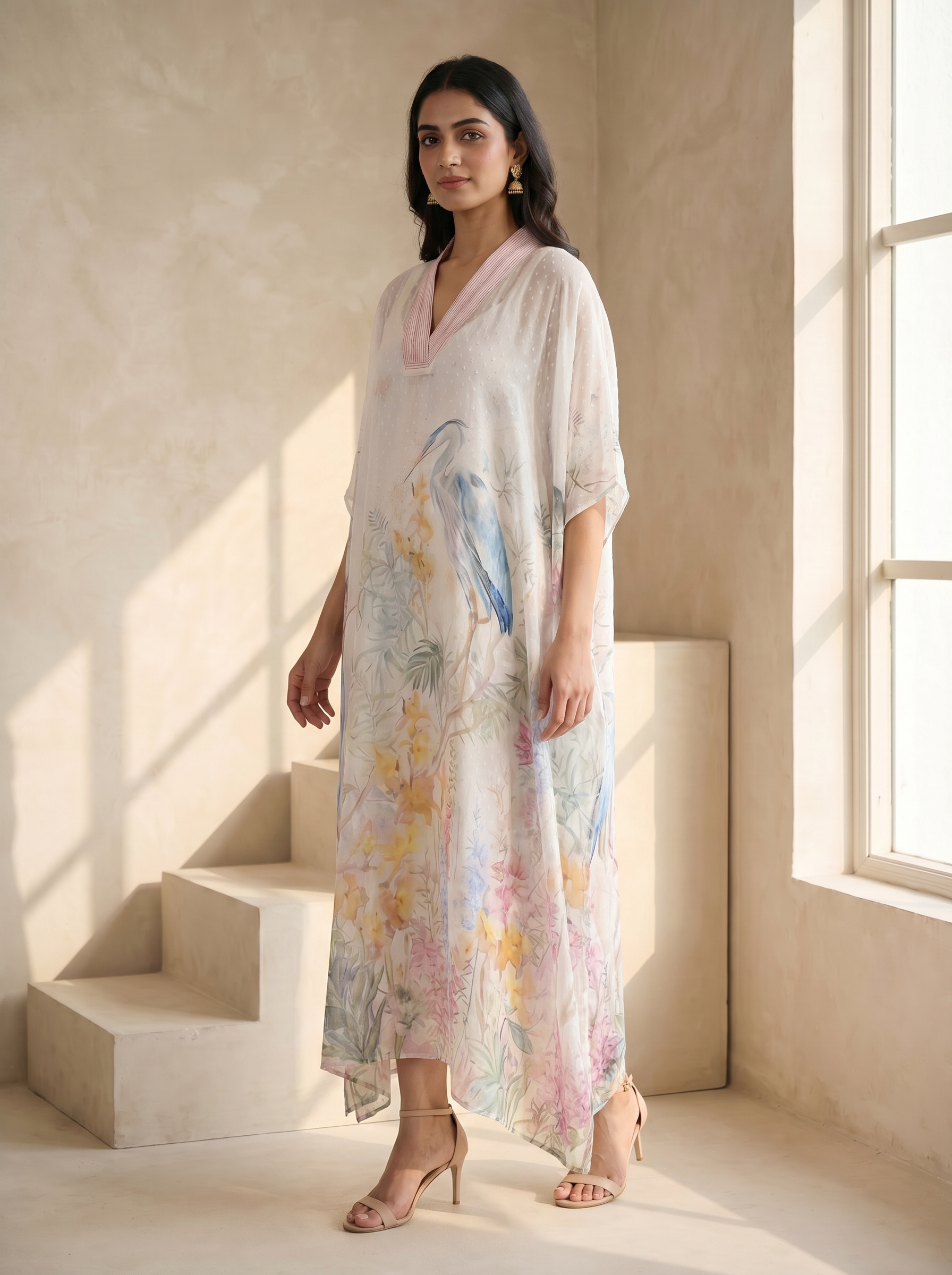 Azzura Flora Drape