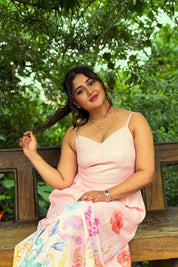 Rashmi Desai in Gardenia Glow in Peach
