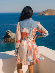 Denim Élan Bloom Dress