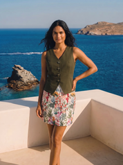 Olive Élan Waistcoat