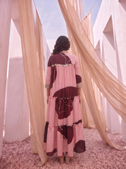 Gulab-e-Laal midi dress